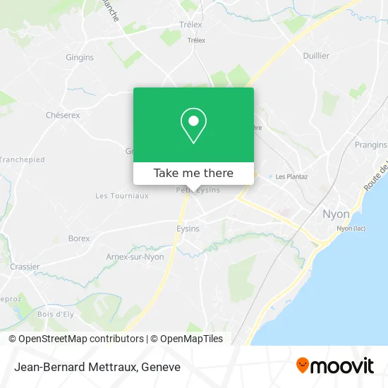 Jean-Bernard Mettraux map