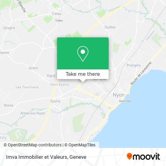 Imva Immobilier et Valeurs map