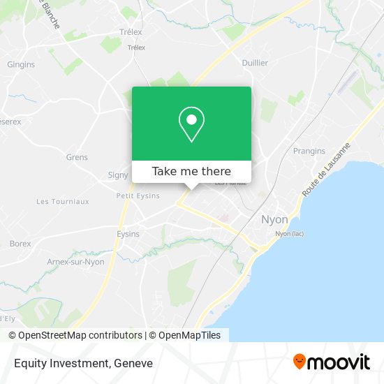 Equity Investment map