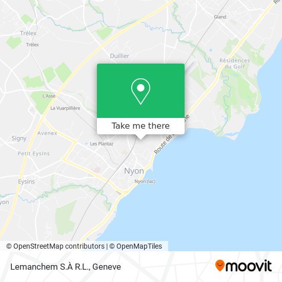 Lemanchem S.À R.L. map