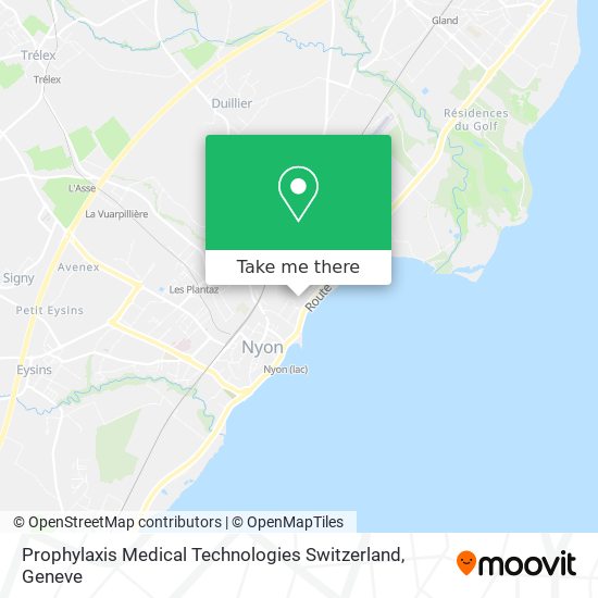 Prophylaxis Medical Technologies Switzerland Karte