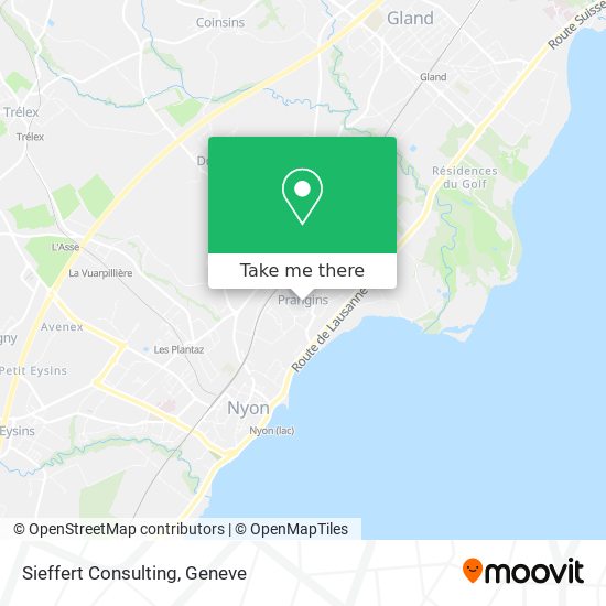 Sieffert Consulting map