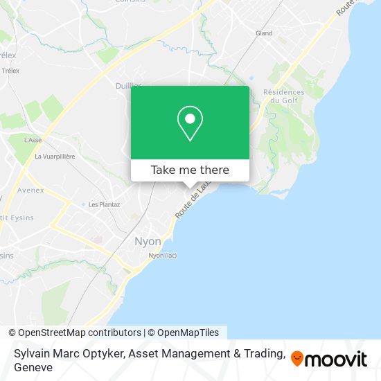 Sylvain Marc Optyker, Asset Management & Trading Karte