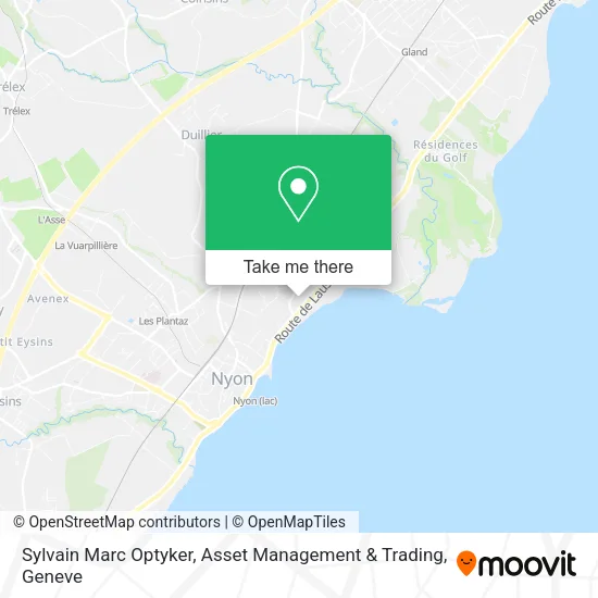 Sylvain Marc Optyker, Asset Management & Trading map