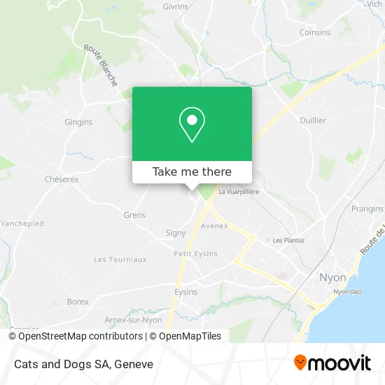 Cats and Dogs SA map