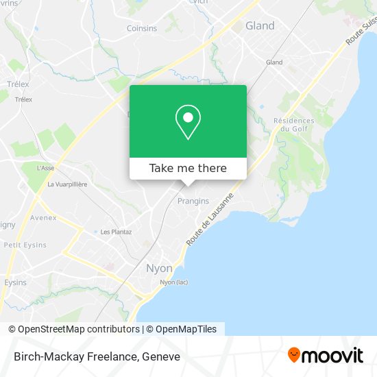 Birch-Mackay Freelance map