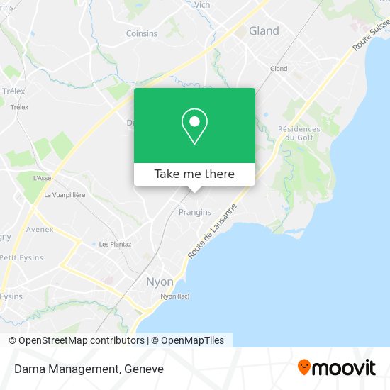 Dama Management map