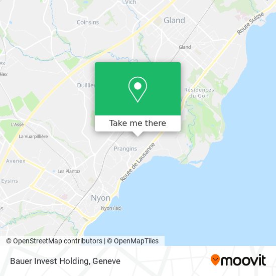 Bauer Invest Holding map