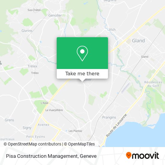 Pisa Construction Management map