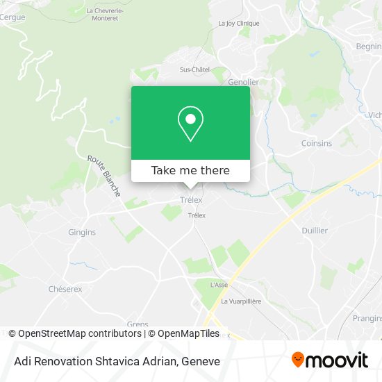 Adi Renovation Shtavica Adrian map