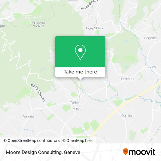 Moore Design Consulting map