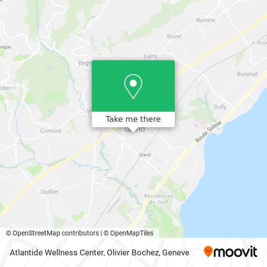 Atlantide Wellness Center, Olivier Bochez map