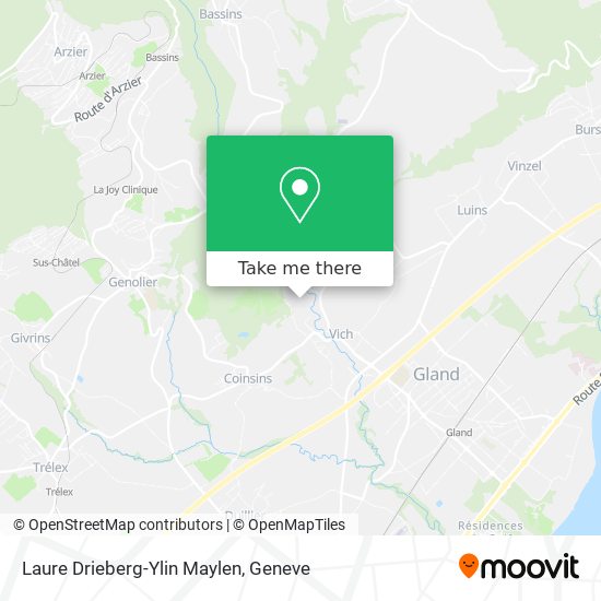 Laure Drieberg-Ylin Maylen map