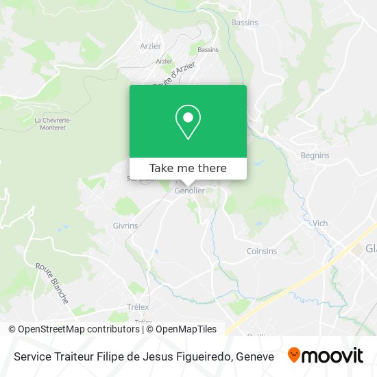 Service Traiteur Filipe de Jesus Figueiredo map
