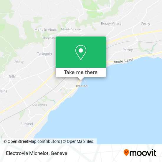 Electrovie Michelot map