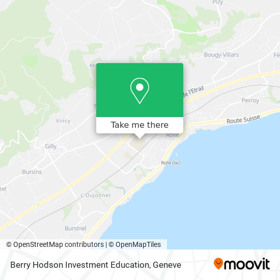 Berry Hodson Investment Education map