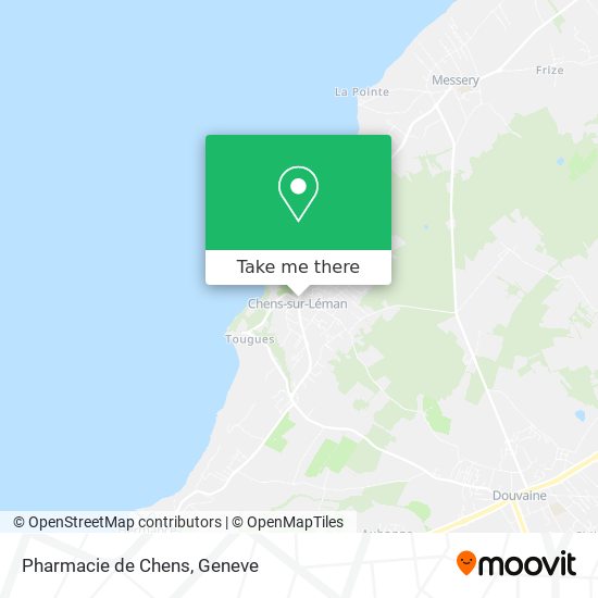 Pharmacie de Chens map