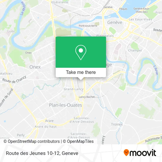 Route des Jeunes 10-12 map