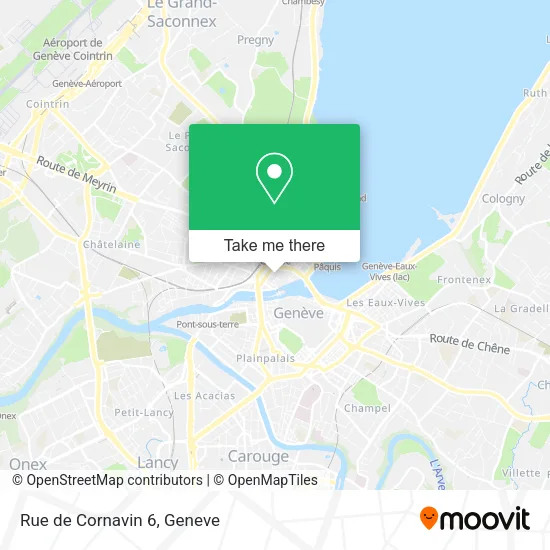 Rue de Cornavin 6 map