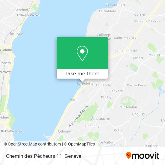 Chemin des Pêcheurs 11 map