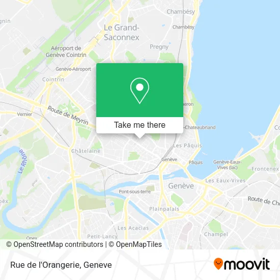 Rue de l'Orangerie map