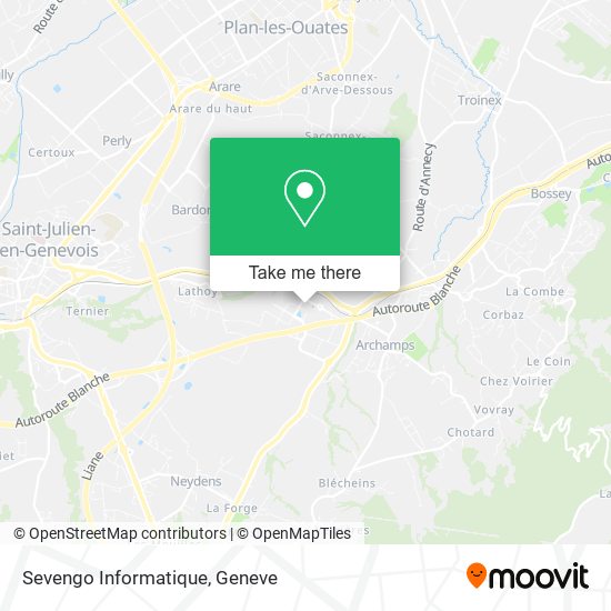 Sevengo Informatique map