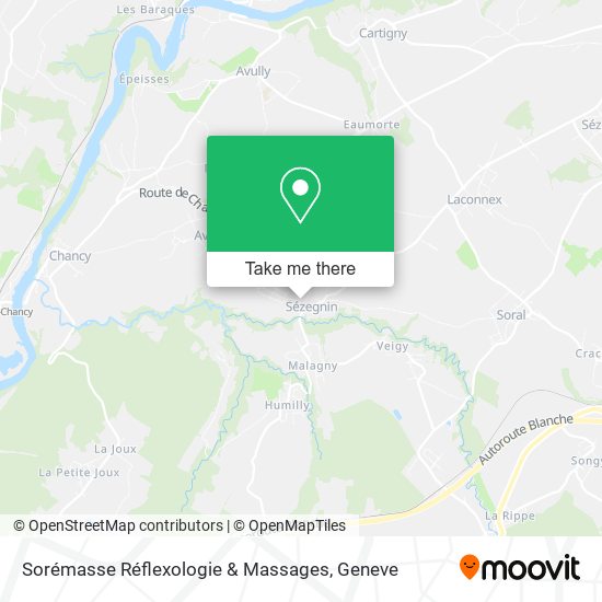 Sorémasse Réflexologie & Massages map
