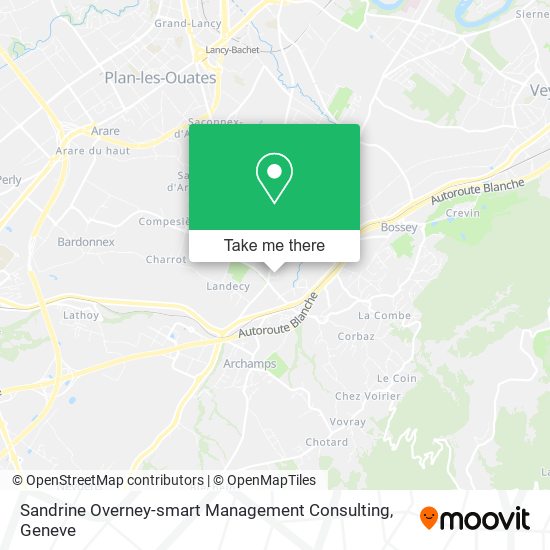 Sandrine Overney-smart Management Consulting map