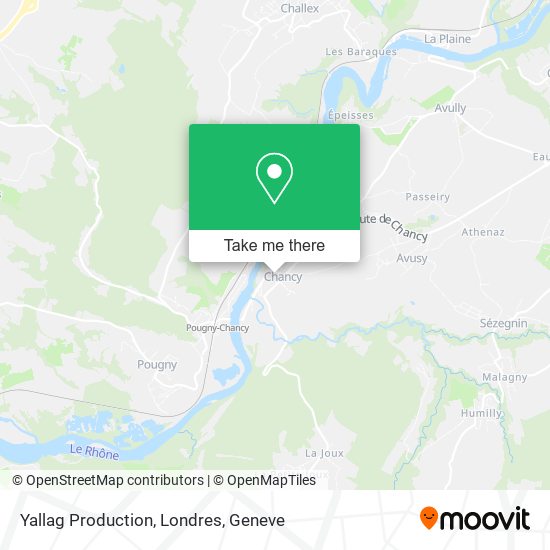 Yallag Production, Londres map