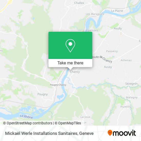 Mickaël Werle Installations Sanitaires map