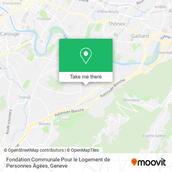 Fondation Communale Pour le Logement de Personnes Âgées map