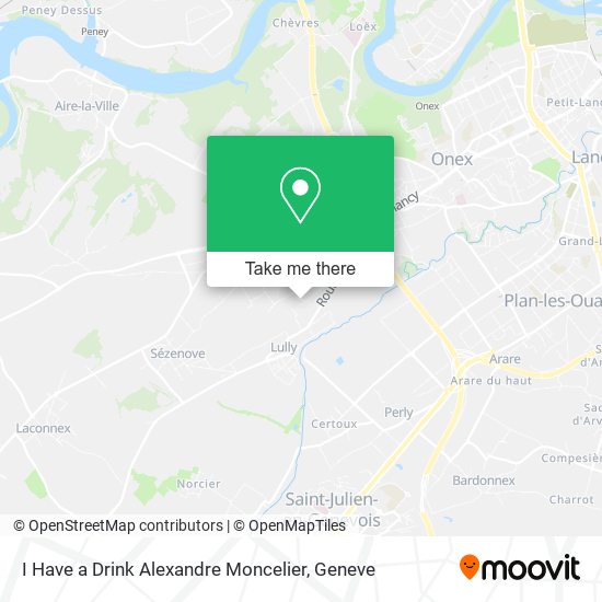 I Have a Drink Alexandre Moncelier map
