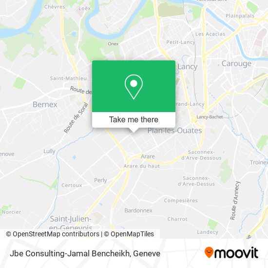 Jbe Consulting-Jamal Bencheikh map