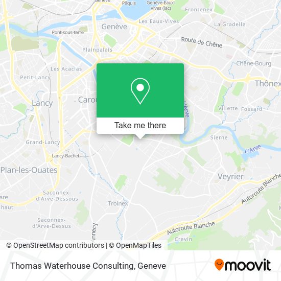 Thomas Waterhouse Consulting map