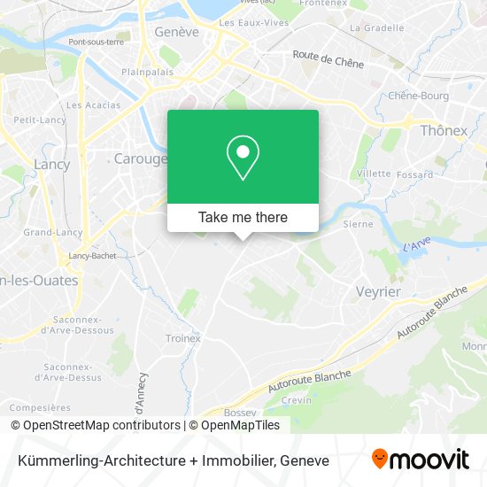 Kümmerling-Architecture + Immobilier Karte