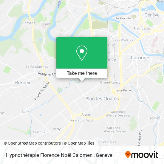 Hypnothérapie Florence Noël Calomeni map