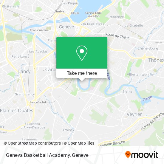 Geneva Basketball Academy map