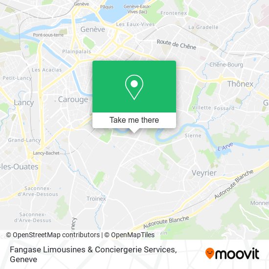 Fangase Limousines & Conciergerie Services Karte