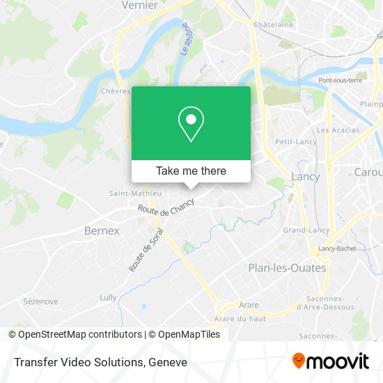 Transfer Video Solutions map