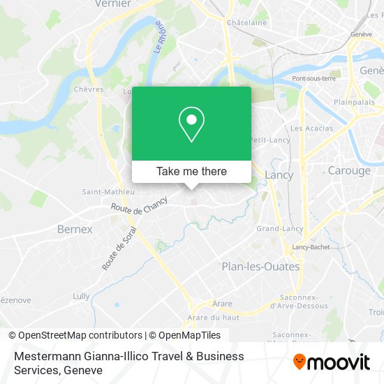 Mestermann Gianna-Illico Travel & Business Services map