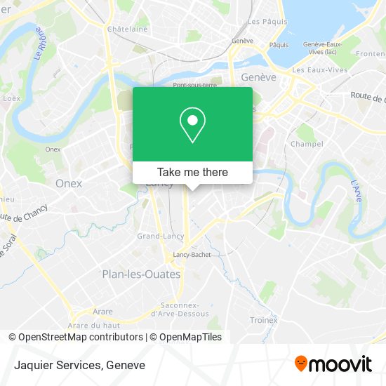 Jaquier Services map