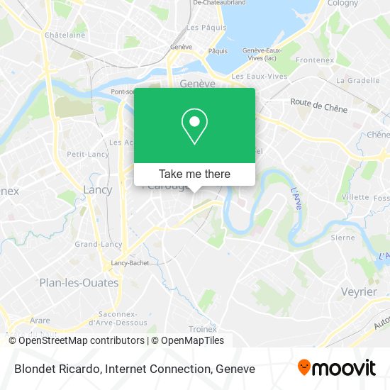 Blondet Ricardo, Internet Connection Karte