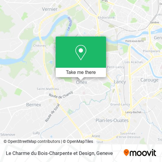 Le Charme du Bois-Charpente et Design map