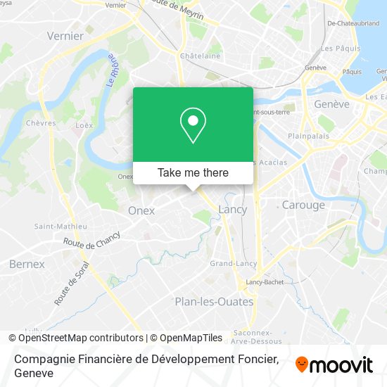 Compagnie Financière de Développement Foncier map