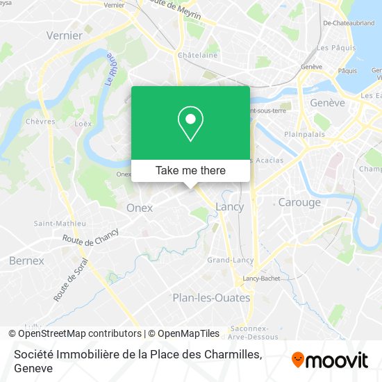 Société Immobilière de la Place des Charmilles map