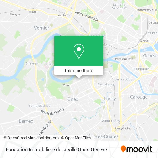 Fondation Immobilière de la Ville Onex map