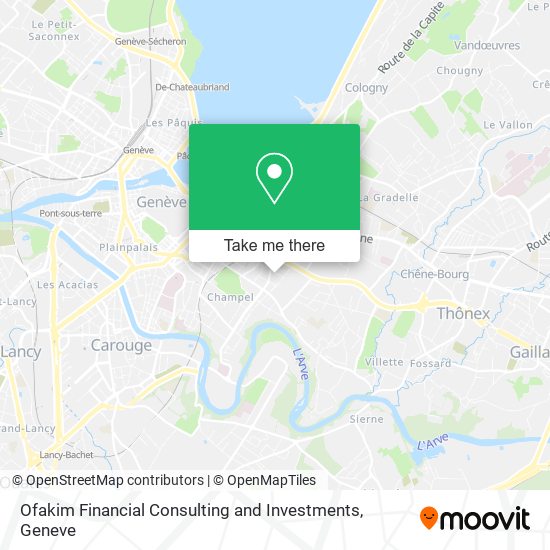 Ofakim Financial Consulting and Investments map
