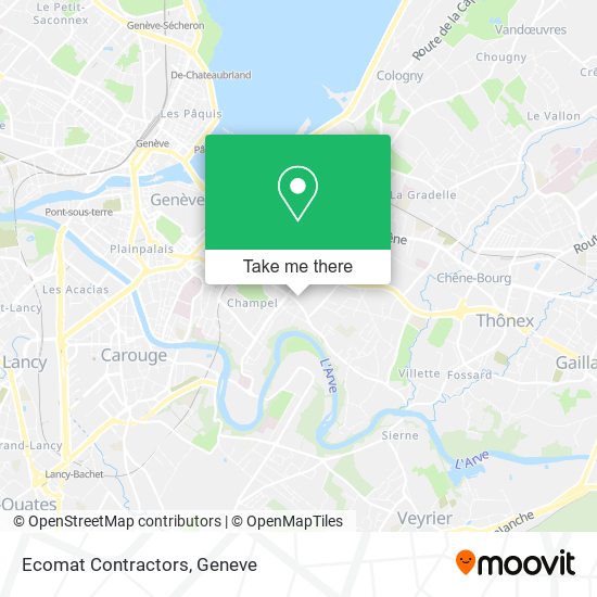 Ecomat Contractors map