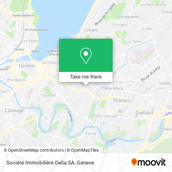 Société Immobilière Delia SA map