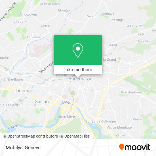 Mobilys map